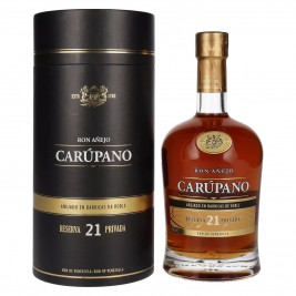 Ron Añejo Carúpano Reserva 21 Privada 40% Vol. 0,7l dovanų dėžutėje