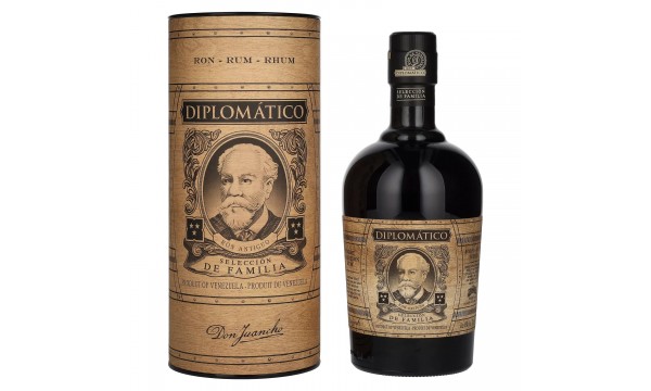Diplomático SELECCIÓN DE FAMILIA Rum 43% Vol. 0,7l dovanų dėžutėje
