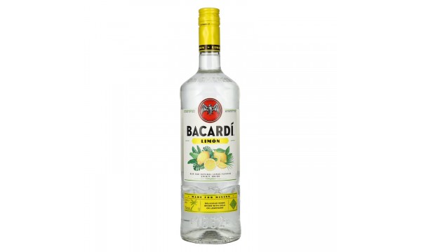 Bacardi LIMÓN Romas su natūraliais skoniais 27% tūrio 1 l