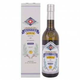 Kübler Absinthe 53% Vol. 0,5l dovanų dėžutėje