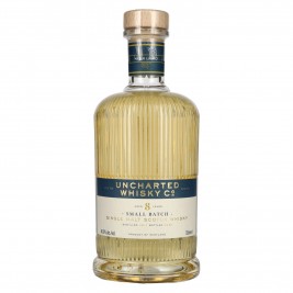 Uncharted Whisky Co 8 Years Old Small Batch Single Malt Scotch Whisky 2017 46% Vol. 0,7l