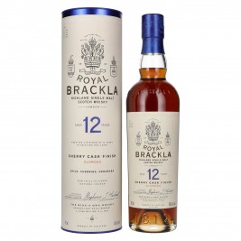 Royal Brackla 12 Years Old Oloroso Sherry Cask Finish 46% Vol. 0,7l dovanų dėžutėje