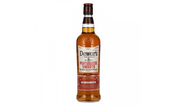 Dewar's 8 Years Old Portuguese Smooth Port Cask Finish Blended Scotch Whisky 40% Vol. 0,7l