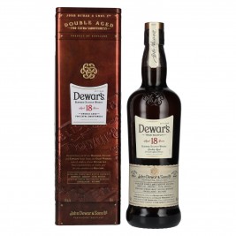 Dewar's 18 Years Old Double Aged Blended Scotch Whisky 40% Vol. 0,7l dėžutėje iš skardos
