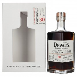 Dewar's 30 Years Old Double Double Aged Blended Scotch Whisky 46% Vol. 0,5l dovanų dėžutėje