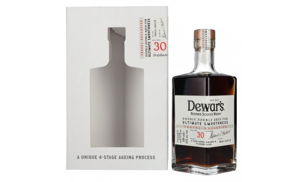 Dewar's 30 Years Old Double Double Aged Blended Scotch Whisky 46% Vol. 0,5l dovanų dėžutėje