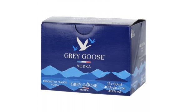 Grey Goose Vodka Alu 40% Vol. 12x0,05l