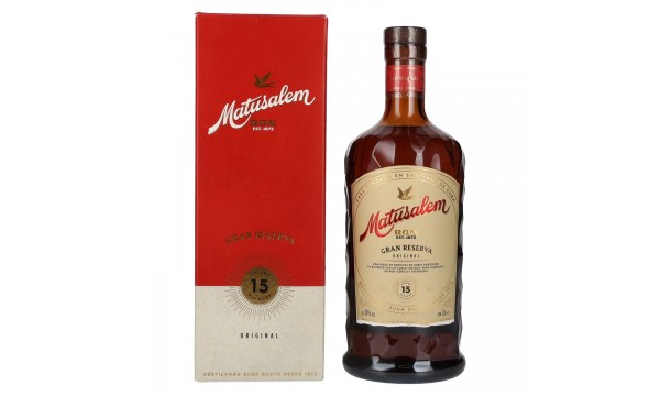 Ron Matusalem 15 Solera Gran Reserva Rum 40% Vol. 0,7l dovanų dėžutėje
