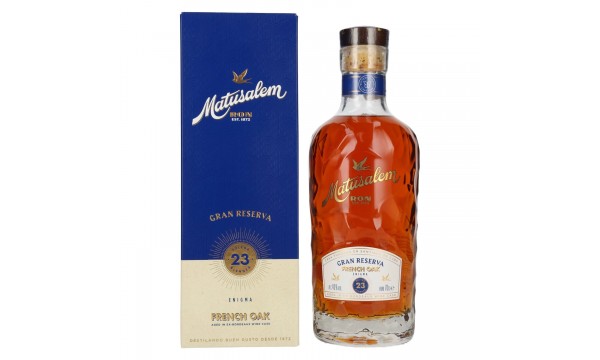 Ron Matusalem 23 Solera Gran Reserva French Oak Rum 40% Vol. 0,7l dovanų dėžutėje