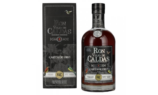 Ron Viejo de Caldas 8 Años 40% Vol. 0,7l dovanų dėžutėje
