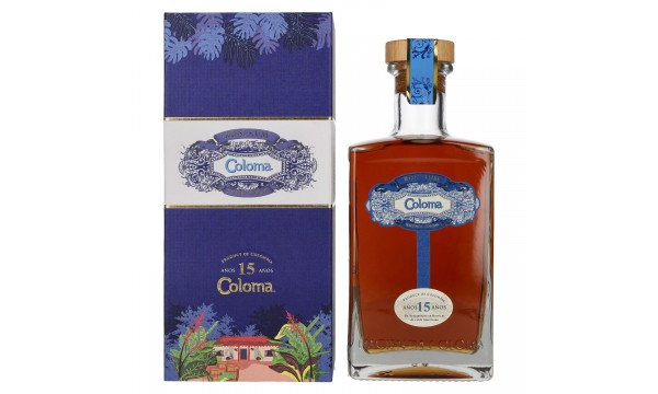 Ron Coloma 15 Años 40% Vol. 0,7l dovanų dėžutėje