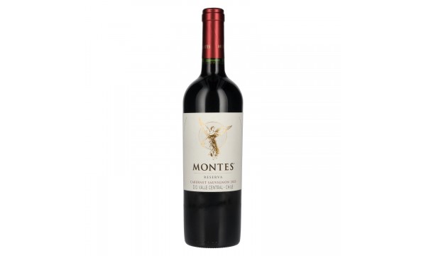 Montes CABERNET SAUVIGNON Reserva 2023 14% Vol. 0,75l, sausas
