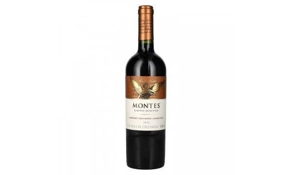 Montes CABERNET SAUVIGNON CARMENÈRE Limited Selection 2022 14,5% Vol. 0,75l, sausas