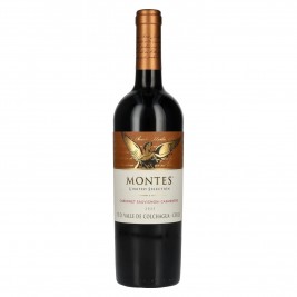 Montes CABERNET SAUVIGNON CARMENÈRE Limited Selection 2023 14,5% Vol. 0,75l, sausas