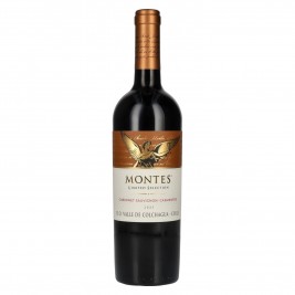 Montes CABERNET SAUVIGNON CARMENÈRE Limited Selection 2023 14,5% Vol. 0,75l, sausas