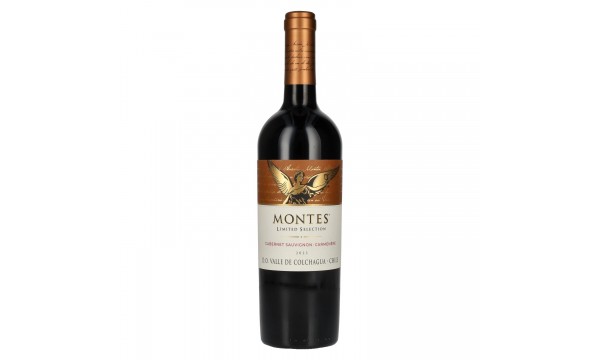 Montes CABERNET SAUVIGNON CARMENÈRE Limited Selection 2023 14,5% Vol. 0,75l, sausas