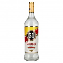 Cachaça 51 Brazil Sugar Cane Spirit 38% Vol. 1l