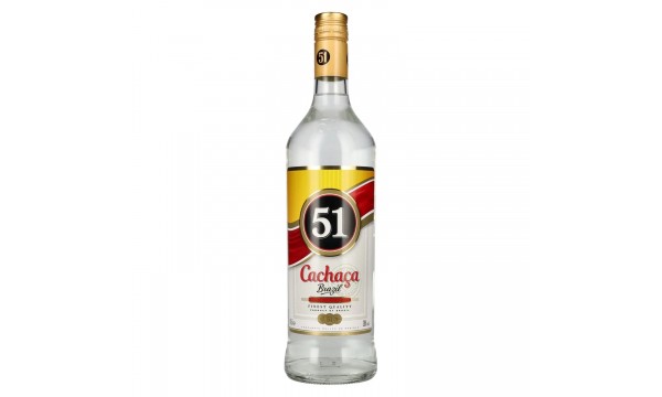 Cachaça 51 Brazil Sugar Cane Spirit 38% Vol. 1l Cachaça 51 Brazil Sugar Cane Spirit 38% Vol. 1l