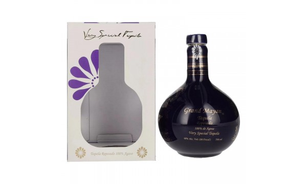 Grand Mayan REPOSADO Tequila 100% de Agave 40% Vol. 0,7l dovanų dėžutėje Grand Mayan REPOSADO Tequila 100% de Agave 40% Vol. 0,7l dovanų dėžutėje