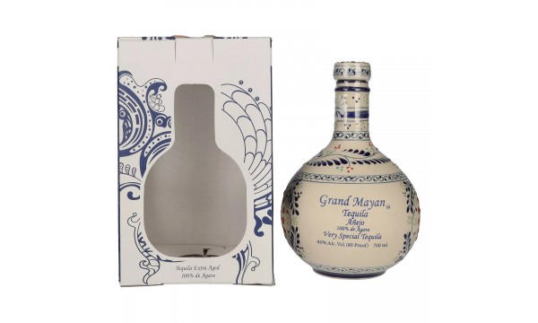 Grand Mayan EXTRA AGED Añejo Tequila 100% de Agave 40% Vol. 0,7l dovanų dėžutėje