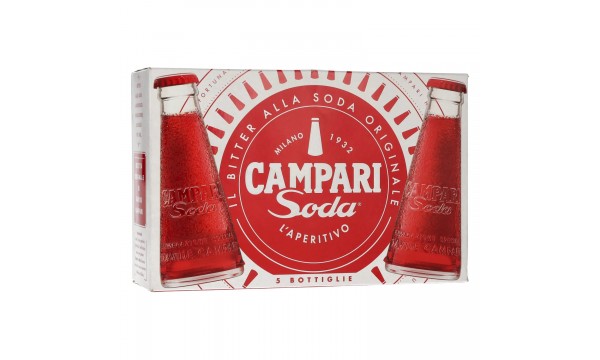 Campari Soda 10% Vol. 5x0,098l