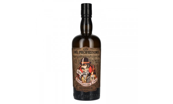 Del Professore Gin MONSIEUR 43,7% Vol. 0,7l Del Professore Gin MONSIEUR 43,7% Vol. 0,7l