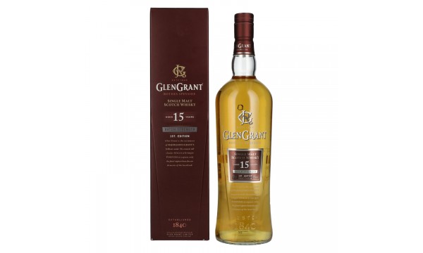Glen Grant 15 Years Old BATCH STRENGTH Single Malt Whisky 50% Vol. 1l dovanų dėžutėje