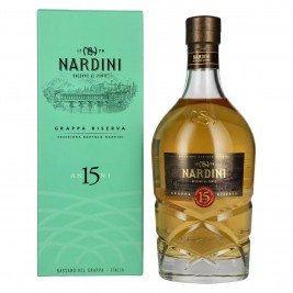 Nardini Grappa Riserva 15 ANNI 45% Vol. 0,7l dovanų dėžutėje