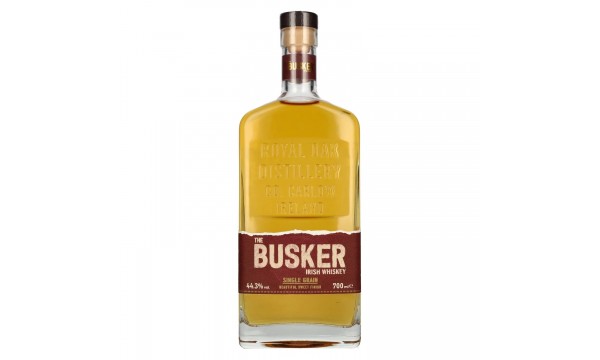 The Busker Single Grain Irish Whiskey 44,3% Vol. 0,7l The Busker Single Grain Irish Whiskey 44,3% Vol. 0,7l