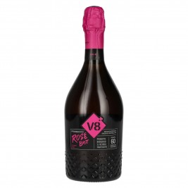 V8+ LELE Prosecco Rosé Brut Millesimato DOC 2024 11% Vol. 0,75l, briutas