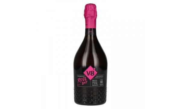 V8+ LELE Prosecco Rosé Brut Millesimato DOC 2024 11% Vol. 0,75l, briutas V8+ LELE Prosecco Rosé Brut Millesimato DOC 2024 11% Vol. 0,75l, briutas