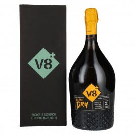 V8+ SANDRO Prosecco Extra Dry DOC 11% Vol. 1,5l dovanų dėžutėje, pusiau sausas