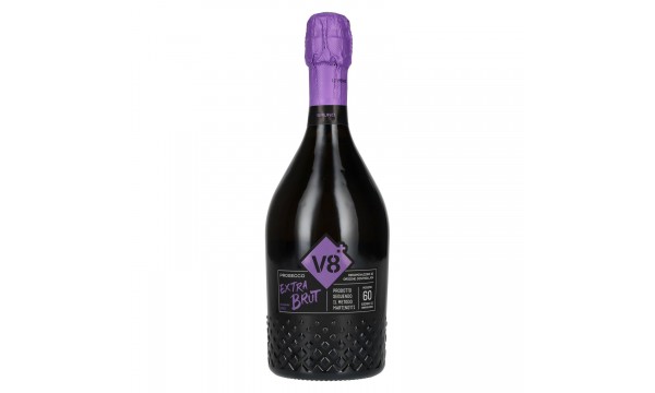 V8+ BRUNO Prosecco Extra Brut Millesimato DOC 2023 11% Vol. 0,75l, briutas