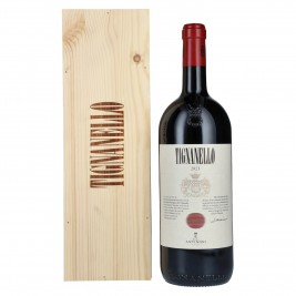 Marchesi Antinori Tignanello IGT 2023 14,5% Vol. 1,5l medinėje dėžutėje, sausas