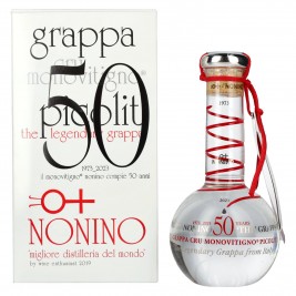 Nonino Grappa The Legendary Cru Monovitigno Picolit 50% Vol. 0,5l dovanų dėžutėje