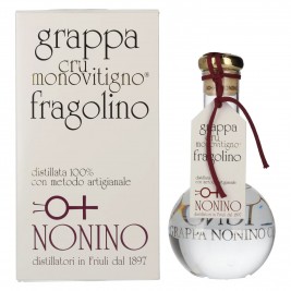 Nonino Grappa Cru Monovitigno Fragolino 45% Vol. 0,5l dovanų dėžutėje