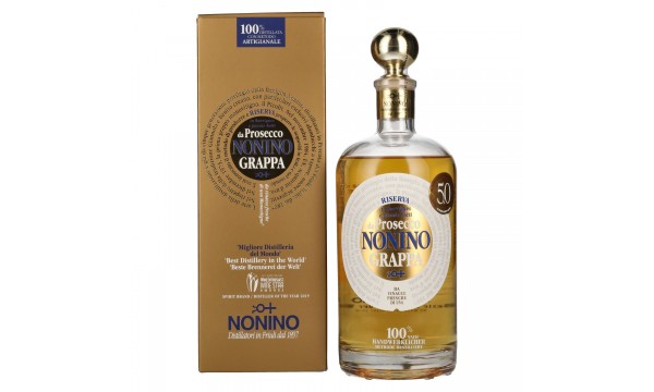 Nonino Grappa Monovitigno il Prosecco barikėse 41% Vol. 0,7l dovanų dėžutėje