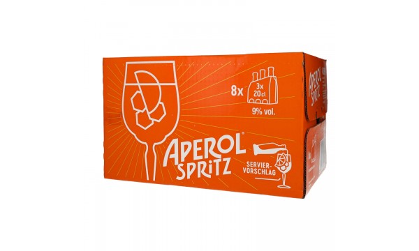Aperol Spritz 9% Vol. 24x0,2l