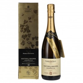Andrea Da Ponte Vecchia Grappa di Prosecco 8 Annate 42% Vol. 0,7l dovanų dėžutėje