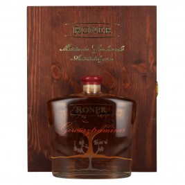 Roner Grappa Gewürztraminer Riserva 40% Vol. 0,7l medinėje dėžėje