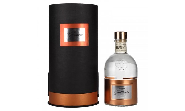 Luigi Francoli Grappa del Gattinara 44% Vol. 0,5l dovanų dėžutėje