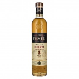 Luigi Francoli 3 Anni RISERVA Grappa del Piemonte 41,5% Vol. 0,7l