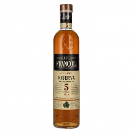 Luigi Francoli Grappa del Piemonte Riserva 5 Anni 41,5% Vol. 0,7l