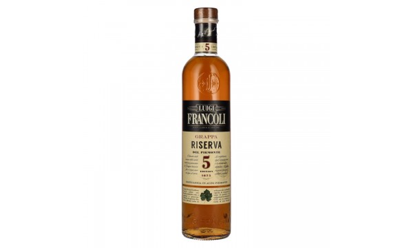 Luigi Francoli Grappa del Piemonte Riserva 5 Anni 41,5% Vol. 0,7l