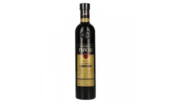 Luigi Francoli Grappa Rovere Di Slavonia & LIMOUSIN 42,5% Vol. 0,7l