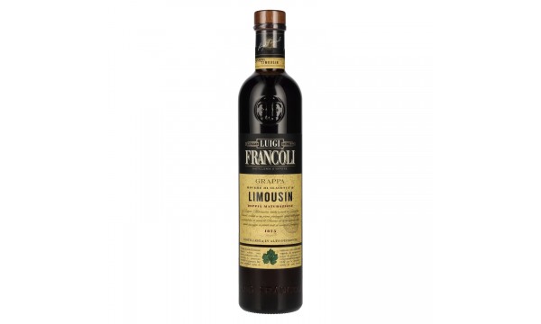 Luigi Francoli Grappa Rovere Di Slavonia & LIMOUSIN 42,5% Vol. 0,7l