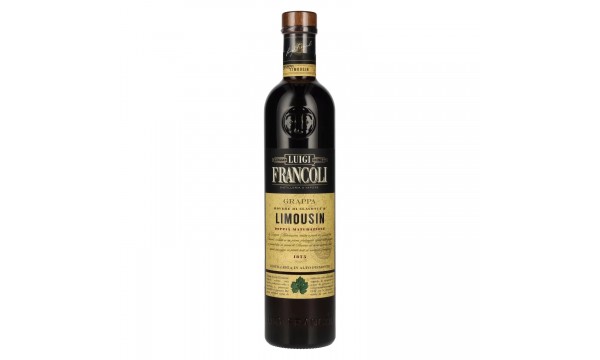 Luigi Francoli Grappa Rovere Di Slavonia & LIMOUSIN 42,5% Vol. 0,7l
