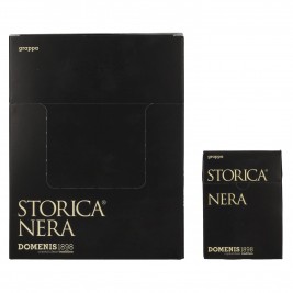 Domenis 1898 STORICA NERA Grappa 50% Vol. 10x10x0,005l dovanų dėžutėje