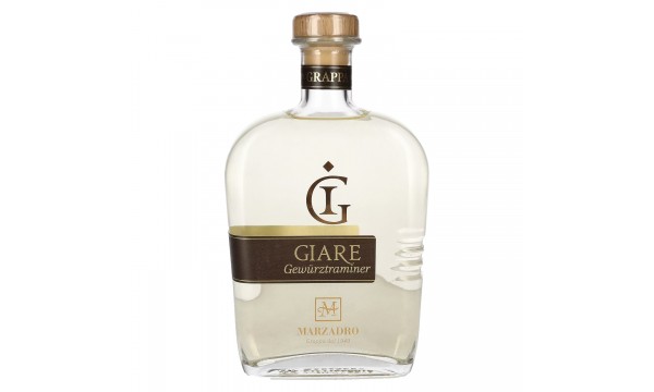 Marzadro GIARE Grappa Gewürztraminer 41% Vol. 0,7l