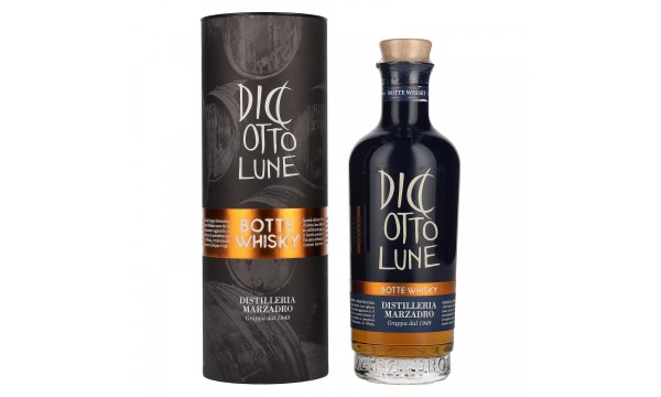 Marzadro DICIOTTO Lune Botte Whisky 42% Vol. 0,5l dovanų dėžutėje
